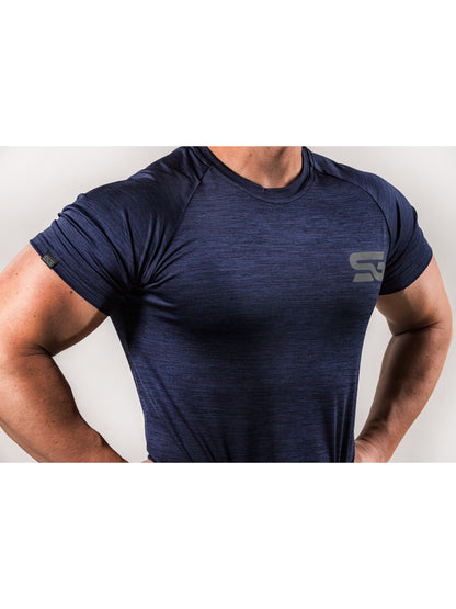 GOAT V1 T-Shirt - Navy blue meliert