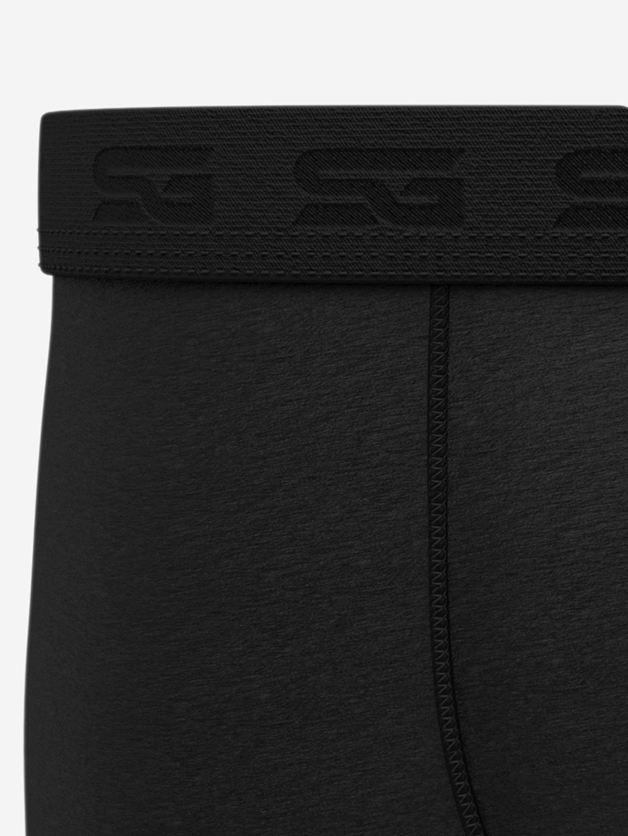 SPORT Boxershorts (2 -St.) mit längerem Bein - Schwarz