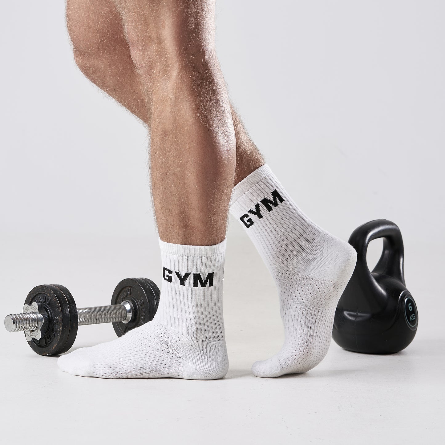 Gym Socks Lettering 1 Paar