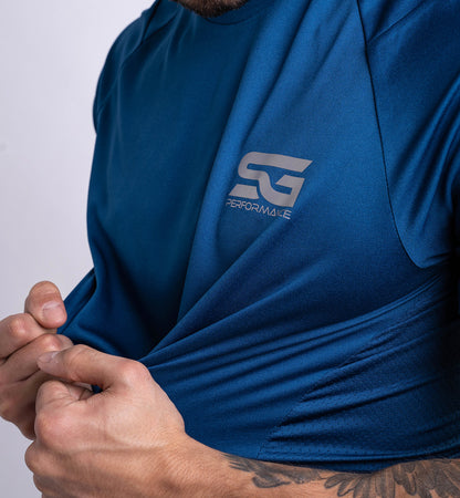 SG - X-Cuse (Blau) + SG-Shorts (Grau)