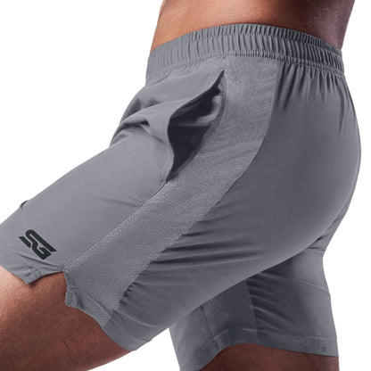 SPORT Shorts - Hellgrau