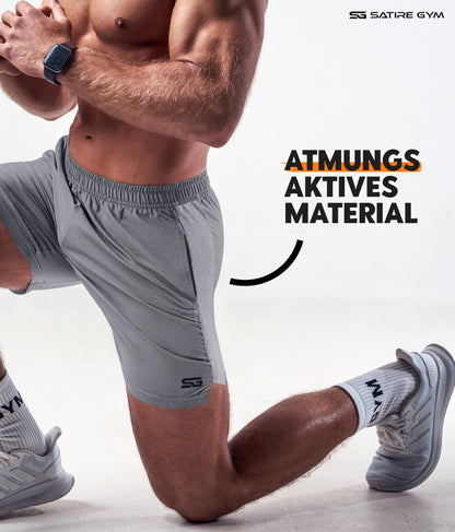 SPORT Shorts - Hellgrau